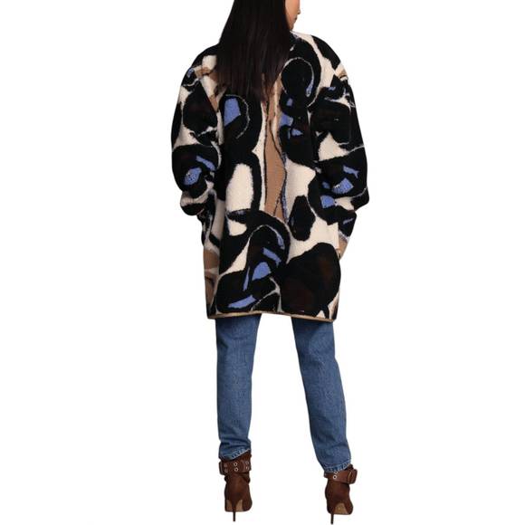 NEW MUNTHE labyrinth jacket in blue - Picture 3 of 3